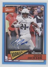 2018 Classics Rookies Significant Signatures Blue 4/10 Justin Jackson Auto 8p8