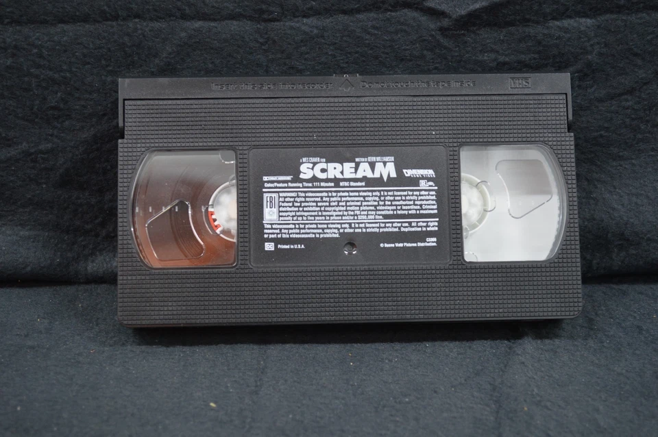 SCREAM (1997) VHS Horror Movie Foto 4 de 4