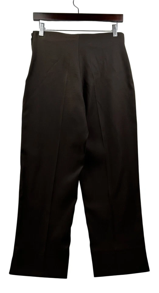 Lauren Vidal Paris Pants Womens (T2) Med Preppy Minimalist Quiet Luxury Trousers - Image 2 of 4