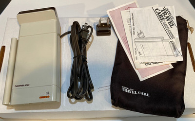 Norelco Travel Care Fabric Steamer Wrinkle Remover Model TS60 Vinatge