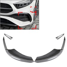 Front Bumper Lip Angle Protector Splitter For Mercedes Benz A Class W177 A200
