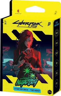 Cyberpunk TCG  - The Heist - Beta Starter Deck - NEW - Free Shipping!