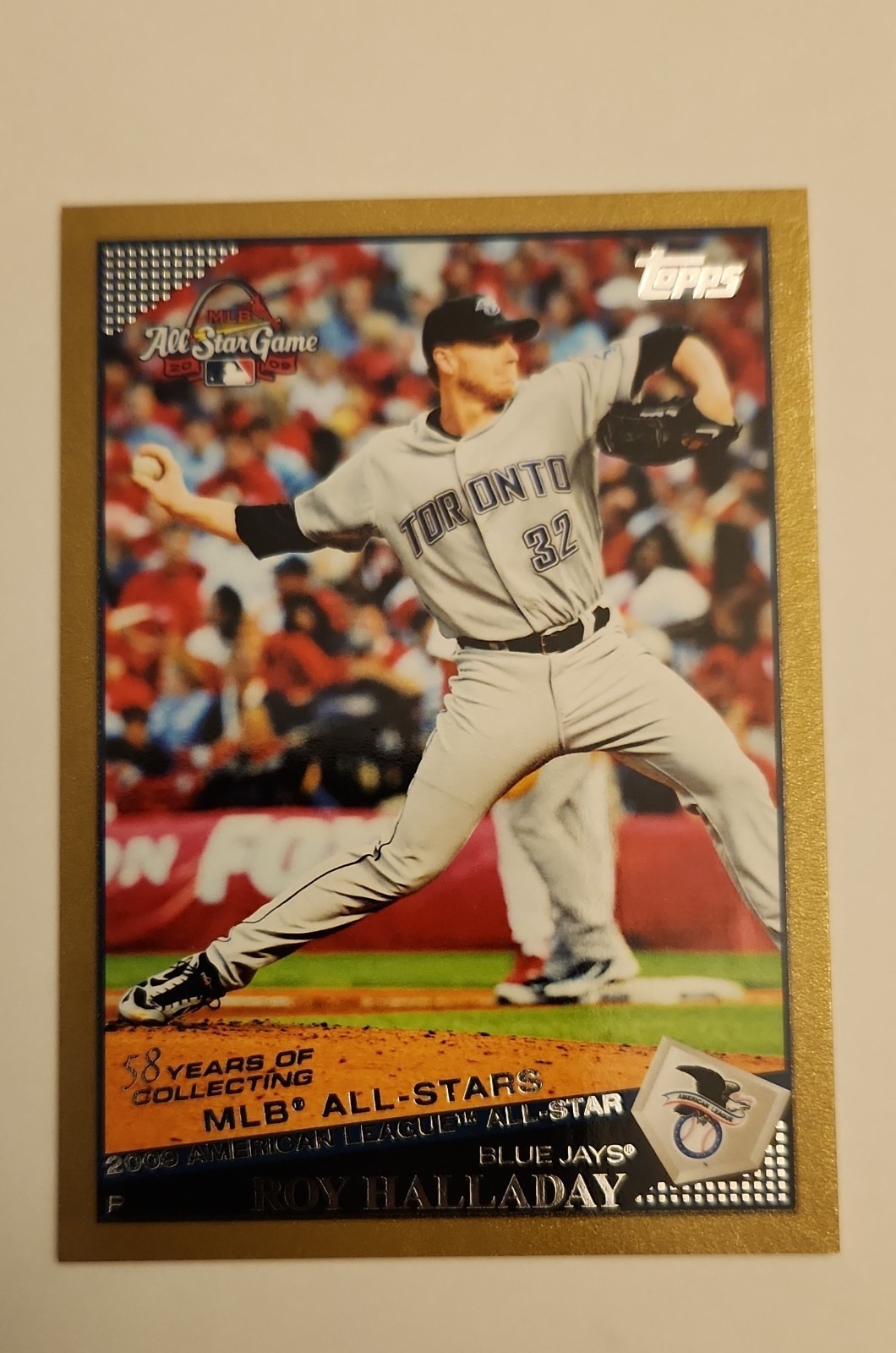 2009 Topps Updates & Highlights - All-Star Roy Halladay #UH198 Gold /2009