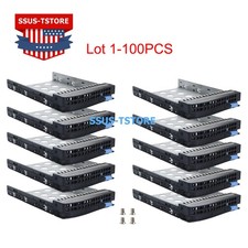 Lot Supermicro 3.5" LFF SAS SATA Hard Drive Tray Caddy 01-SC93301, MCP-220-00024