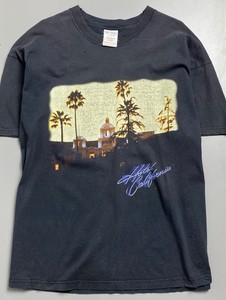 Hotel California Tシャツ Lサイズ EAGLES イーグルス Tシャツ Hotel California ホテル・カリフォルニア