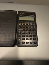 Vintage HP 10B Business Financial Calculator 1987 No Batteries Untested