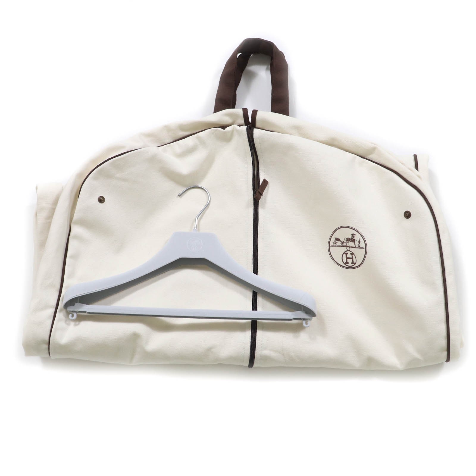 Pristine HERMES Down vest Blanc polyester Women 3… - image 16