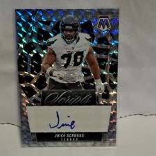 2025 Panini Mosaic - Juice Scruggs #SCR-JSS Scripts Auto Mosaic Prizm