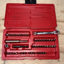 Snap-on Tools Sdm400a Master Sae Bit Set In Pb90 Case Snap-on Tools Sdm400a Master Sae Bit Set In Pb90 Case