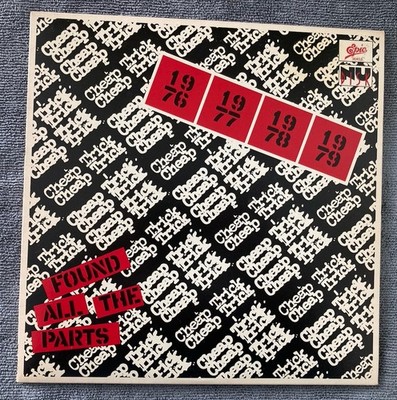 Cheap Trick - Found All The Parts - 10'' 4 Track Vinyl EP - Promo Stamped EX/VG