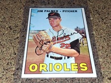 1967 TOPPS BB #475 JIM PALMER