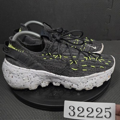 Nike Space Hippie 04 Shoes Mens Size 8 Gray Volt Crater Foam  display picture 3