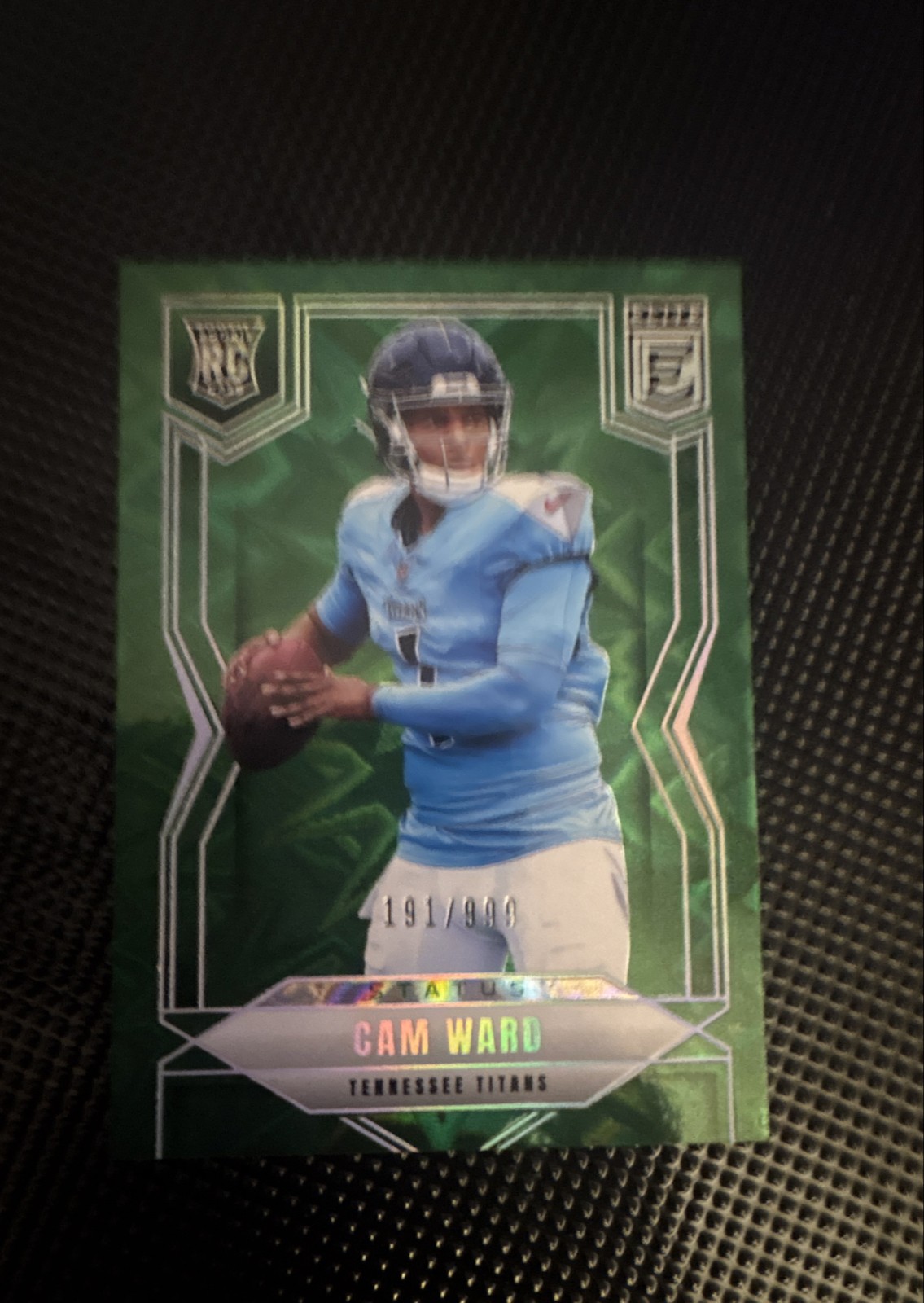 2025 Panini Donruss Elite - Rookies Cameron Ward #101 Status Explosion /999 (RC)