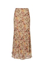 NWT Polo Ralph Lauren Aja Floral Crinkled Georgette Maxi Skirt 6