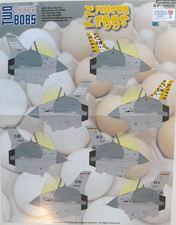 1/  Two Bobs Decals F-16 FALCON EGGS  EP-002 OOP/HTF/RARE