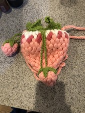 Strawberry Crochet Bag