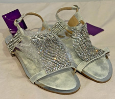 LOTUS 'Agnetha' Sandals - Silver / Diamante- UK 3 / EU 36 - BNWT