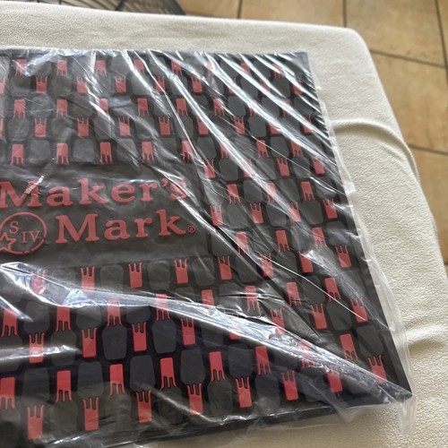 Alfombra de bar Makers Mark para servir estación extra grande goteo whisky taberna bourbon - Imagen 3 de 5