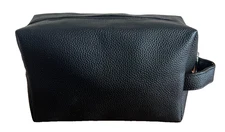 Men Black Travel Bag Toiletries Organizer Case for Grooming, Toiletry organizer