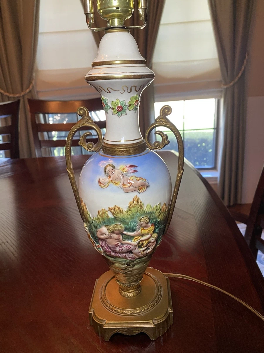Capodimonte Gold Original Collectible Antique Lamps for sale | eBay