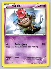 Spoink 30/124 XY - Fates Collide Pokemon Card - NM
