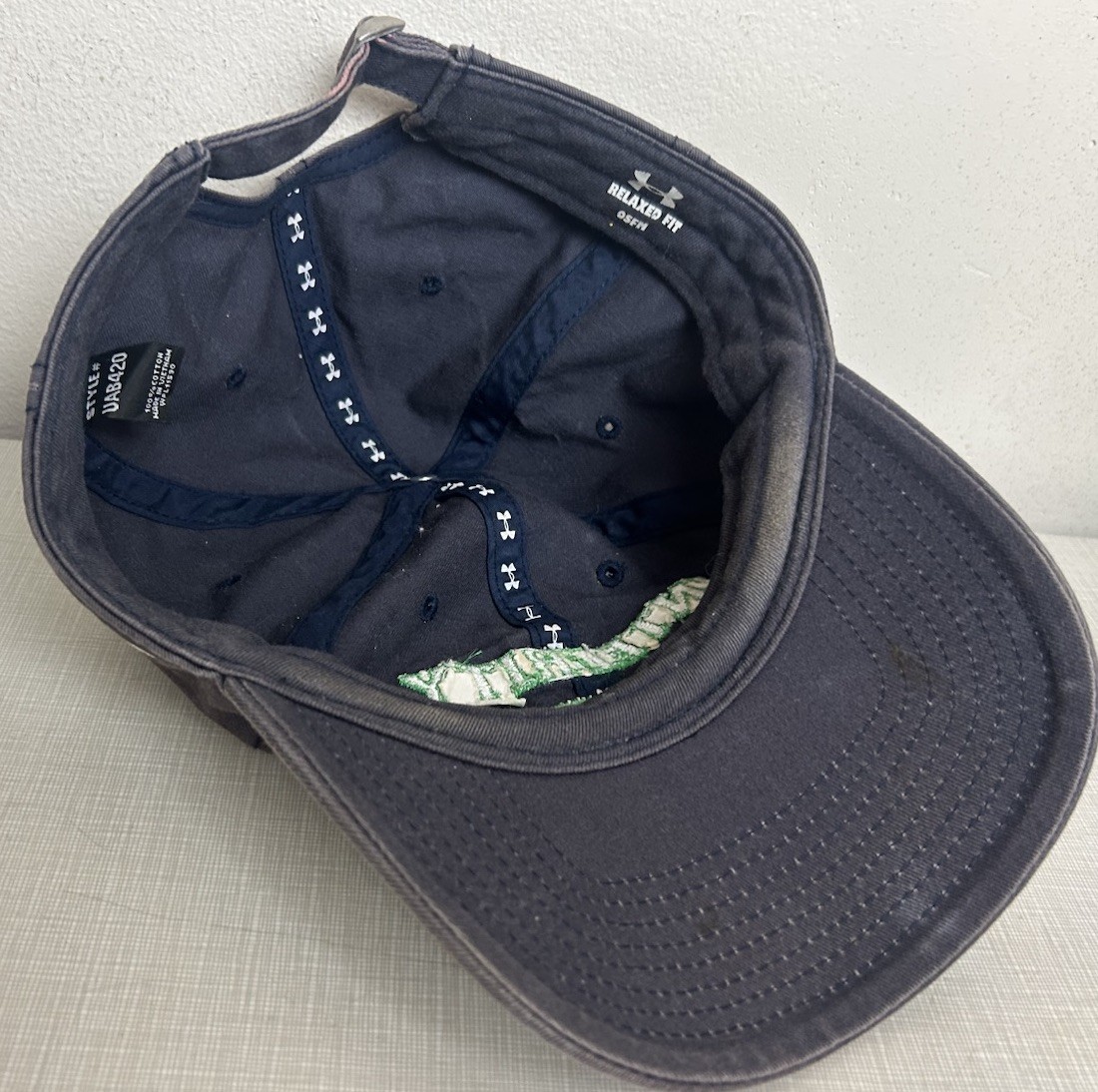 Under Armour Integrity Hat Gray Adjustable Strapb… - image 6