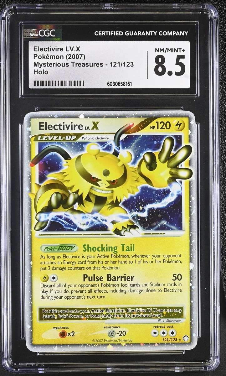 Electivire LV.X 121/123 Mysterious Treasures Holo for sale Electivire LV.X 121/123 Mysterious Treasures Holo for sale