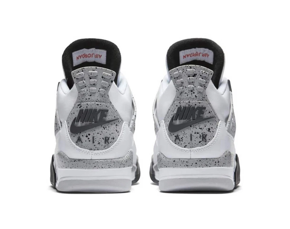 scarpe AJ4 Retro White Cement Taglia EU 36-45 - Immagine 4 di 4