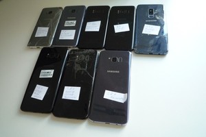 Restposten 8x Samsung Galaxy Handys - S8, S8+, S9+