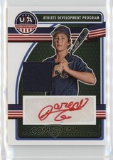 2023 Panini USA Baseball Stars & Stripes Materials Jared Grindlinger Auto 0j81