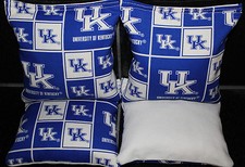 CORNHOLE BEAN BAGS UK UNIVERSITY OF KENTUCKY WILDCATS Baggo Toss Tailgate 4 Bags