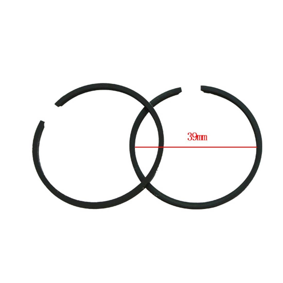 40mm Piston Rings For 49CC 50CC 2stroke Motorized Bicycle Motorised