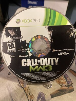 Call of Duty: Modern Warfare 3 COD MW 3 (XBOX 360) DISC ONLY Tested