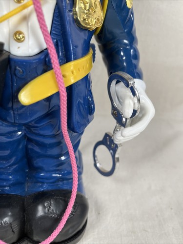 Vintage New Bright 1989 "Bump 'N Benny Fireman Clown" 13” Cop Police Rare! - Picture 6 of 24