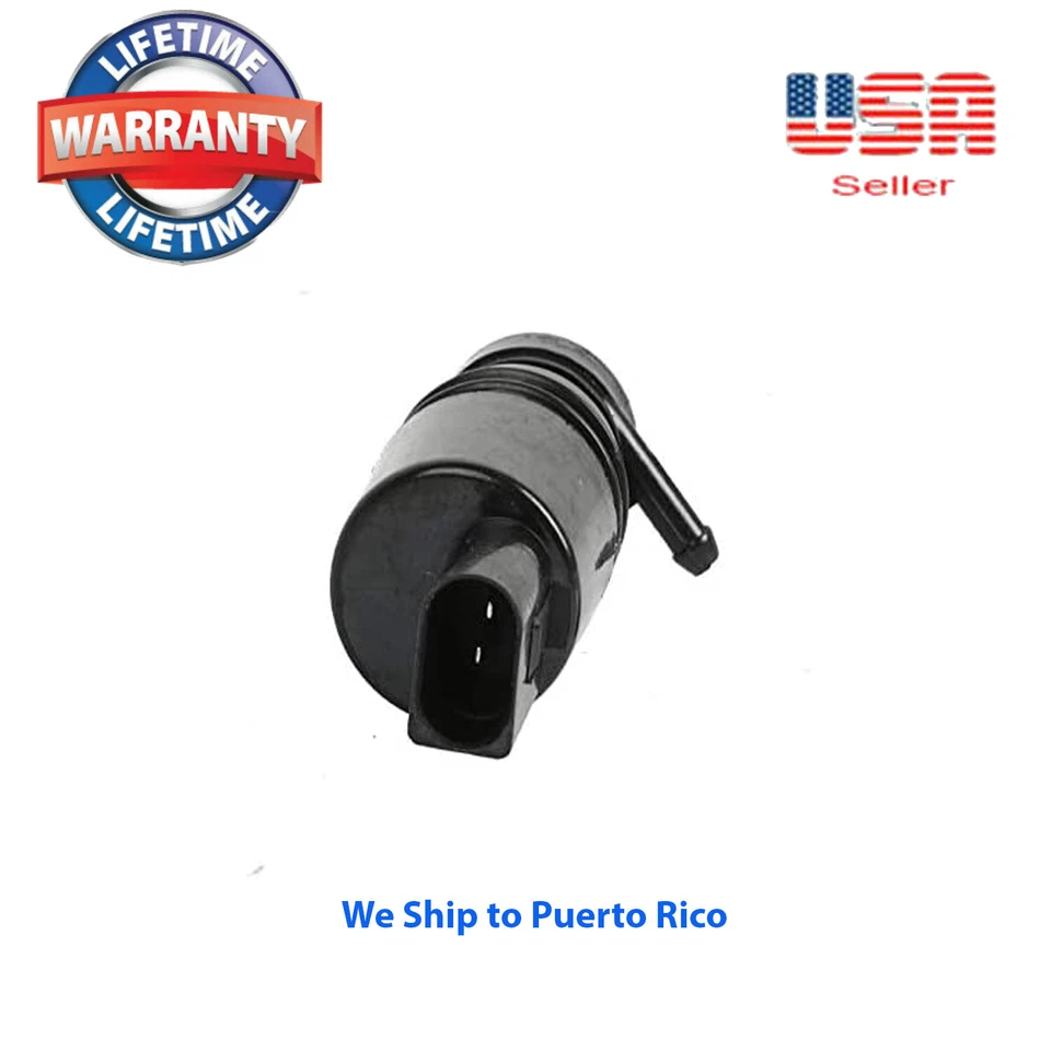 Windshield Washer Pump FIts: BMW 325 328 330 M3 X3 X5 Z3 Z4 - Image 3 of 4