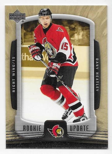 05/06 UPPER DECK ROOKIE UPDATE BASE Hockey (#1-100) U-Pick From List - Picture 58 of 89