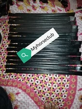 Replacement  HIGH QUALITY GENUINE EMPTY CHANNEL  LEATHER BROWBAND All Size 