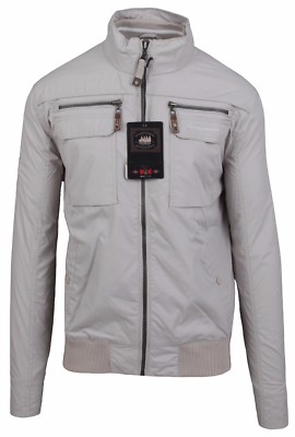 VAN SANTEN & VAN SANTEN POLO Hardshell Jacke Jacket Größe L Beige NEU NEW