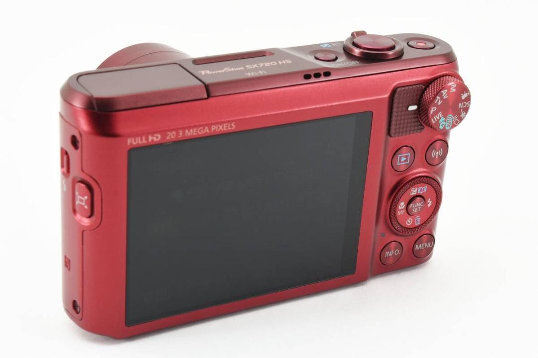美品 Canon PowerShot SX720 HS Red 赤 #0523 Canon PowerShot SX720 HS Red Compact Digital Camera Telephoto Zoom