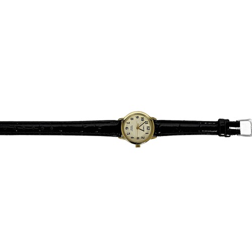 Timex Ladies Black Band Quartz Easy Reader 25mm Wrist Watch - Picture 3 of 7