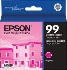 New Genuine Epson 99 Magenta Ink Cartridges Artisan 730