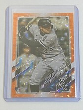 2021 Topps Update Baseball Orange Foil Base Card Rookie #US140 Andrew VAUGHN 299