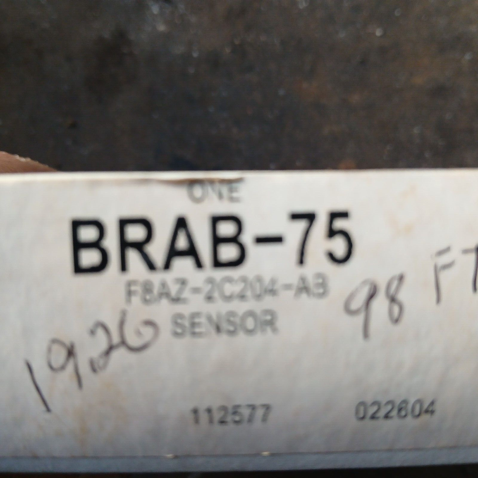 motorcraft f8az-2c204-ab