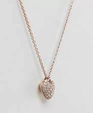 Michael Kors W1101 Womens Gold Heart Necklace