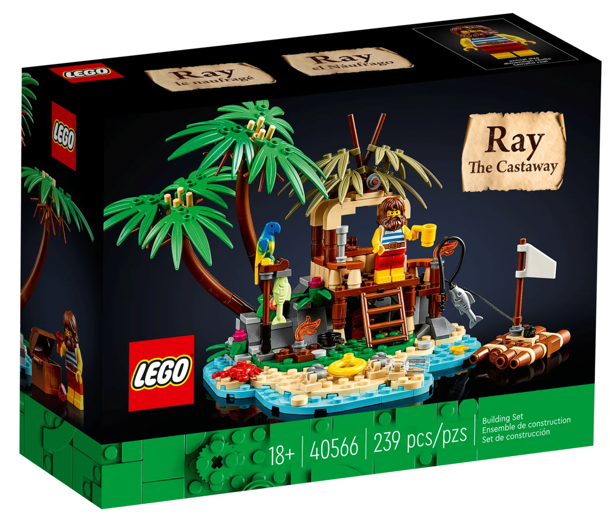 ✩専用✩ Lego 40566 Ideas - Ray the Castaway 🔥IN HAND🔥 *New & Sealed