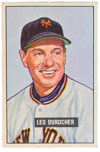Leo Durocher Trading Cards