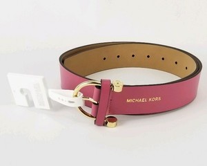 pink michael kors belt