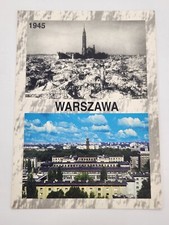 Warsaw Getto in Quarter Muranow and Saint Augustyn Church Poland postcard