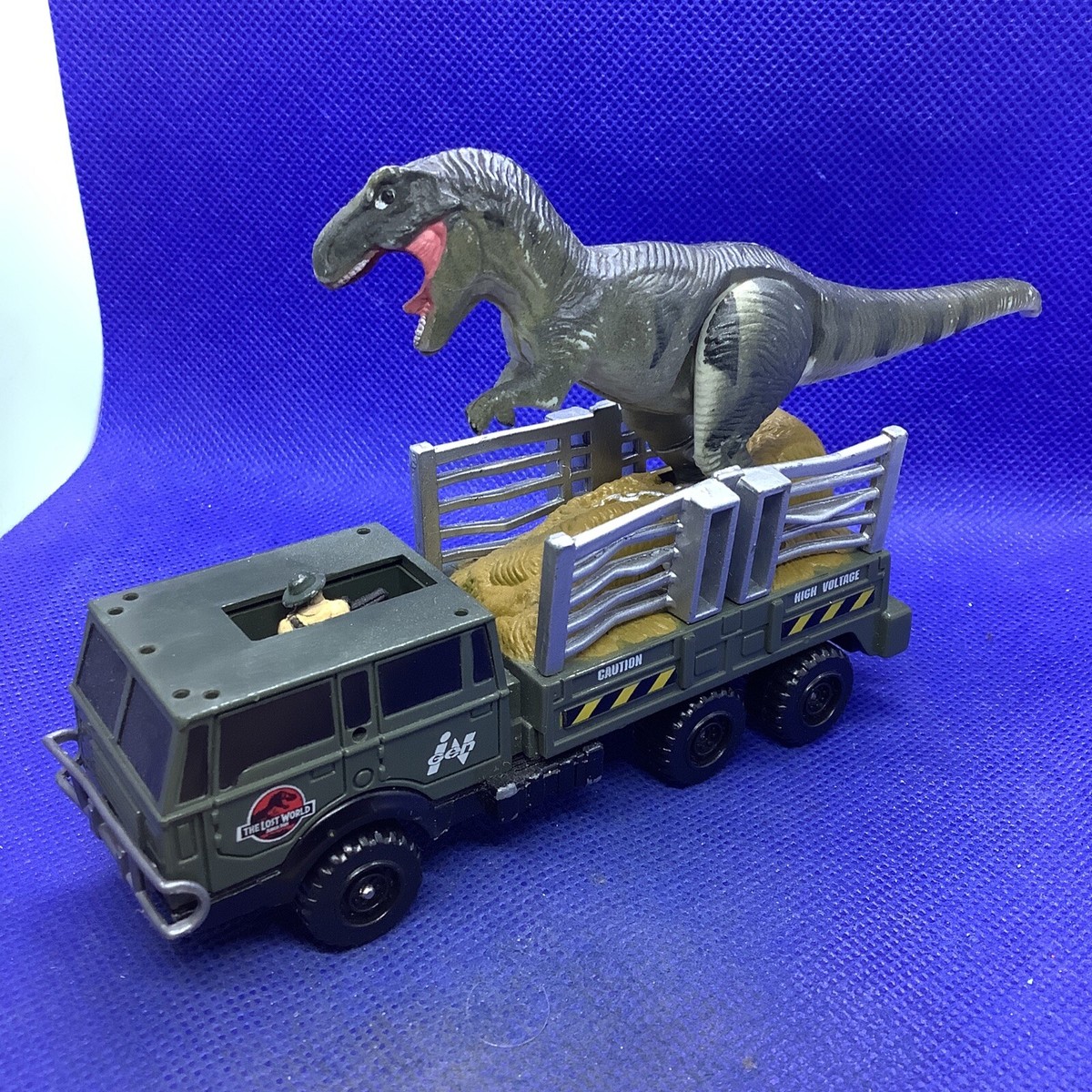 Matchbox 1997 Jurassic Park The Lost World Moving T Rex Die Cast - Main Image