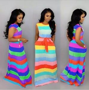 ebay rainbow dress